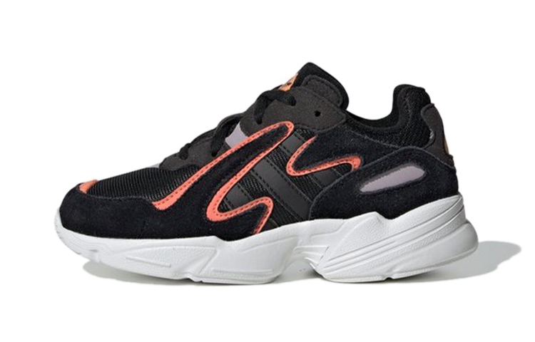 Детские кроссовки adidas Yung-96 (черные)