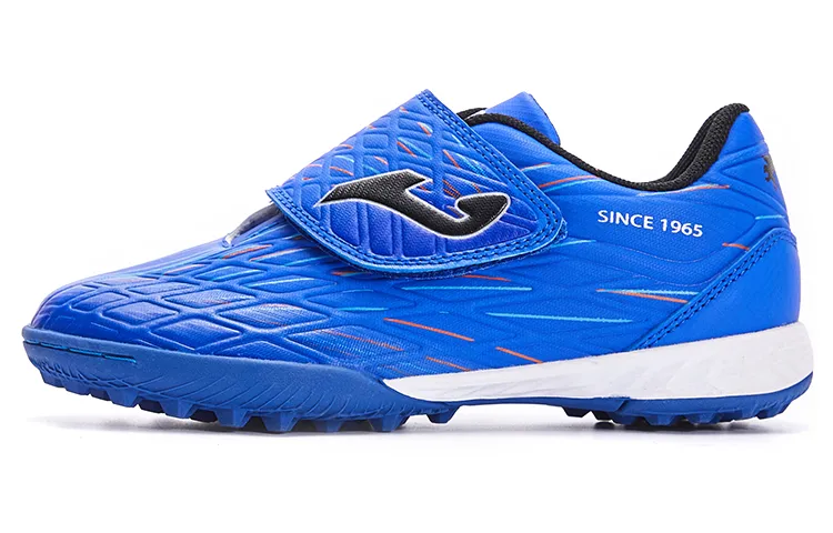 Joma Slip Resistant And Abrasion Resistant Coverage Low top Kids' Soccer Shoes Royal Blue Kids'