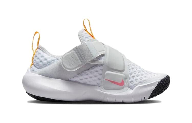 Детские кроссовки Nike NikeFlex Advance BR PS (бело-оранжевый) — Белый / оранжевый — фото 4