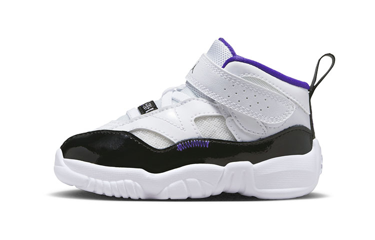 Детские кроссовки Jordan Jumpman Two Trey (бело-черные)