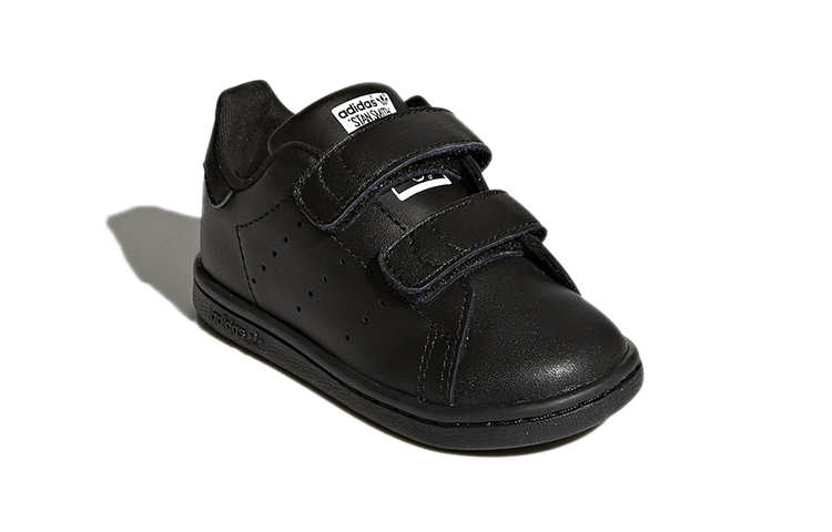 Детские кеды adidas originals STAN SMITH (черный) — фото 5