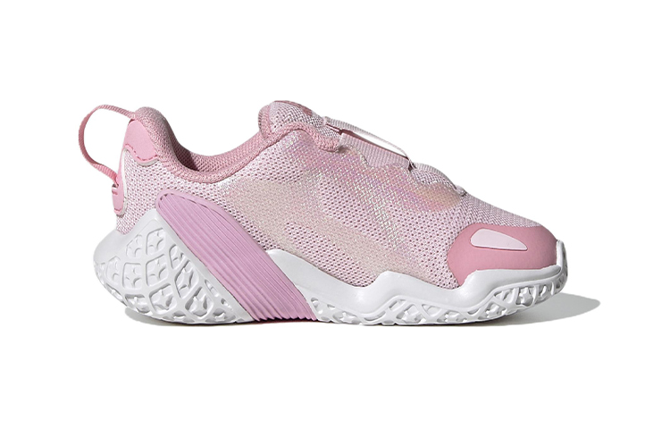 Детские кроссовки adidas 4Uture (розово-белые) — Розовый / белый — фото 4