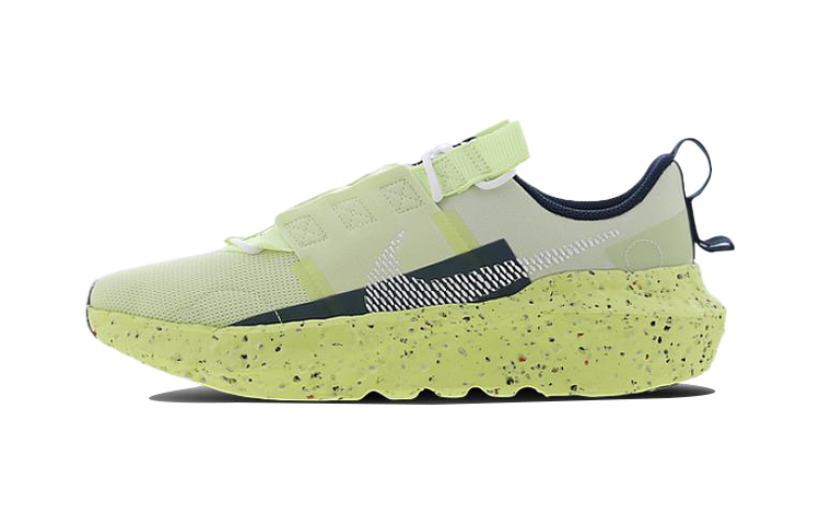 Детские кроссовки Nike Crater Impact (лимонно-зеленые)