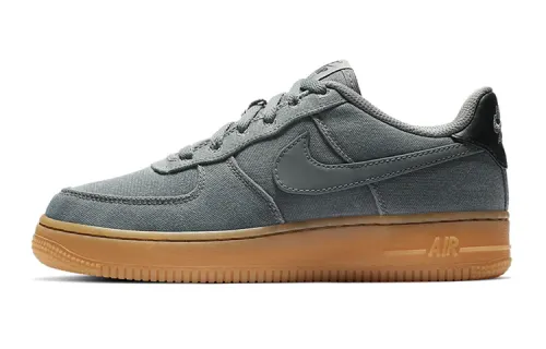 Nike Air Force 1 Slip Resistant Cushioning Abrasion Resistant Low top Skateboard Shoes Gray Unisex