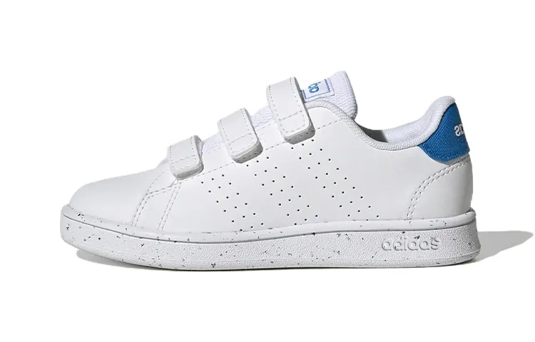 Adidas Neo ADVANTAGEADVANTAGE Abrasion Resistant Low top Kids' Skateboarding Shoes Children Aged 3 7 Years Old