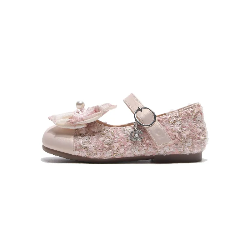 Montagut soft-soled and comfortable children's leather shoes, children's style