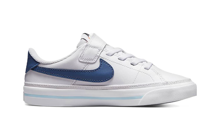 Детские кеды Nike Court Legacy (бело-синие) — фото 4