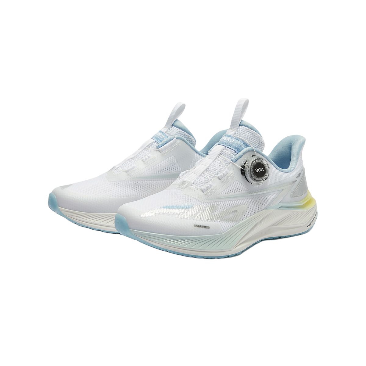 Кроссовки Fila KIDS SPEED 5 (серебристо-белые) — 斐乐白 — фото 5