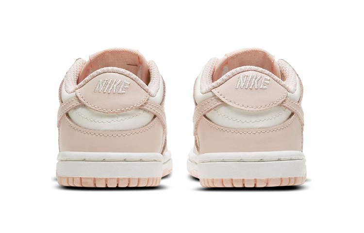 Детские кеды Nike Dunk "Orange Pearl" (розовый) — фото 7