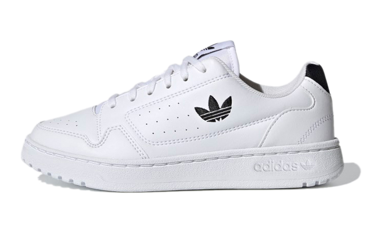 Детские кеды adidas originals NY 90 J (бело-черные)