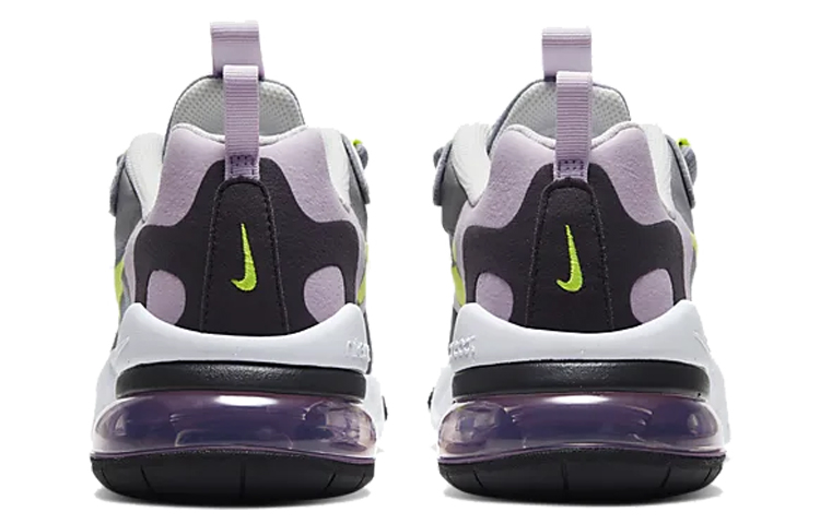 Кроссовки Nike NikeAir Max 270 React GS (светло-фиолетовые) — фото 6