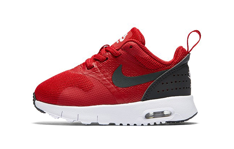 Детские кроссовки Nike Air Max Tavas (красно-черные)