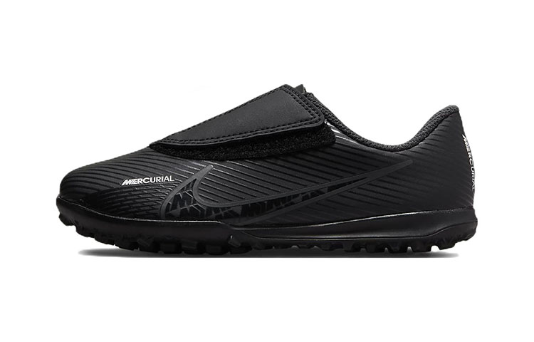 Детские бутсы Nike Mercurial Vapor 15 Club TF (черные)