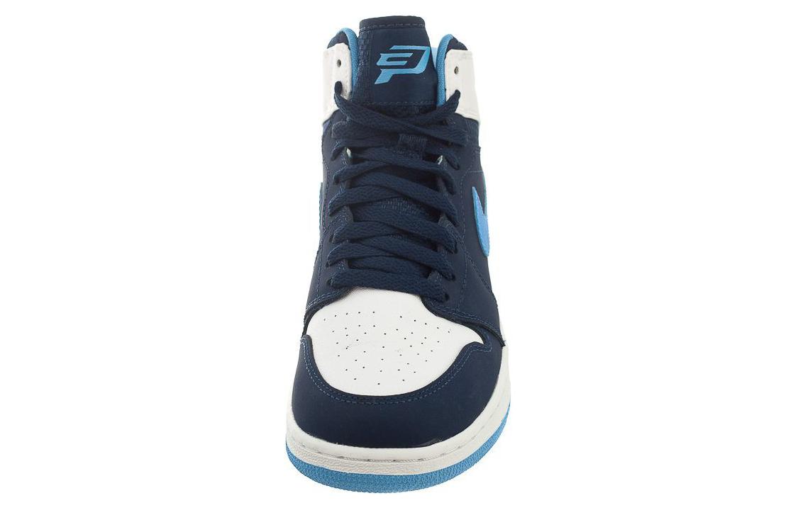 Кроссовки Jordan JordanAir Jordan 1 Retro Chris Paul GS (бело-синие) — 午夜蓝/白/大学蓝 — фото 3