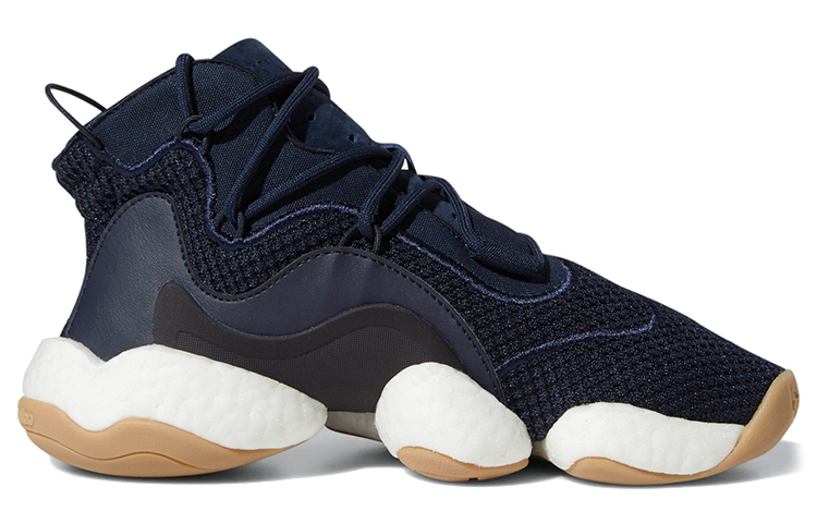 Кроссовки adidas originals Crazy BYW J (сине-белые) — Синий / белый — фото 3