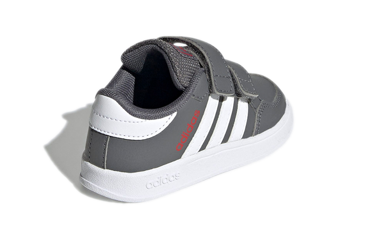 Детские кеды adidas Breaknet (серо-белые) — фото 4