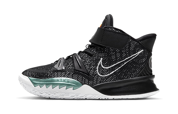 Детские кроссовки Nike Kyrie 7 (черно-белый) — фото 1