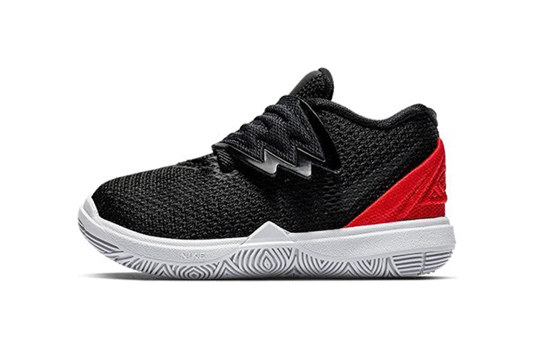 Детские кроссовки Nike Nike Kyrie 5 (черно-красные)