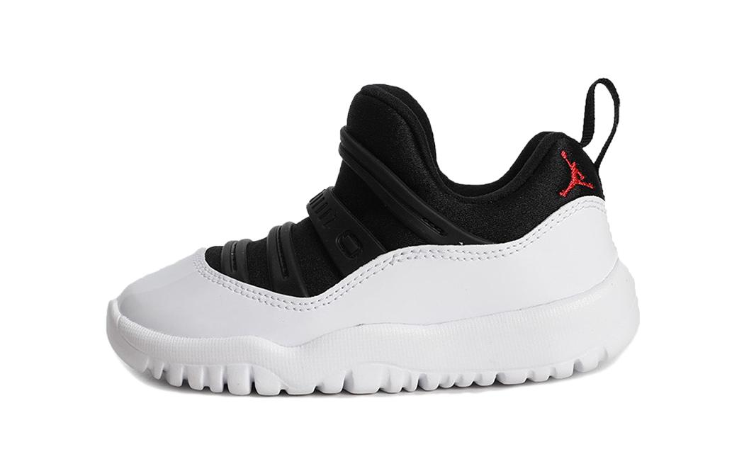 Кроссовки Jordan Air Jordan 11 Retro Little Flex (бело-черные)