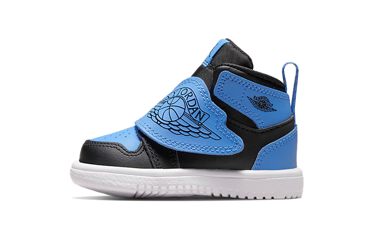 Высокие кроссовки Jordan Jordan Air Jordan 1 (сине-черные)