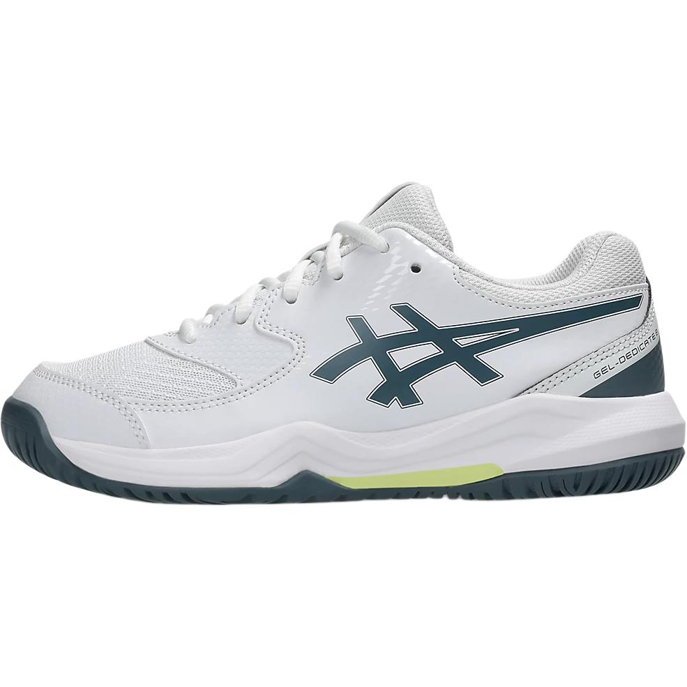 Детские кроссовки ASICS Gel-Dedicate 8 (белые)