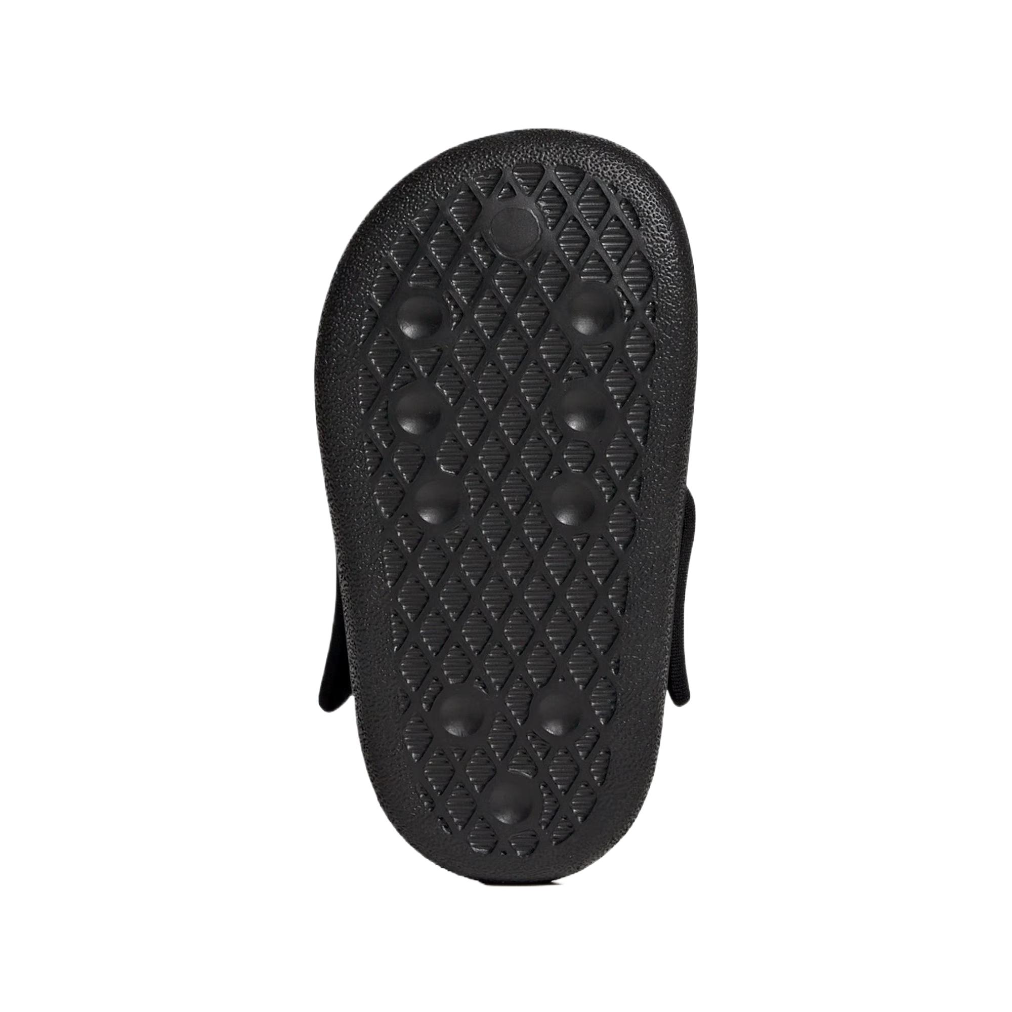 Детские сабо adidas originals ADIFOM ADILETTE I (черный) — Чёрный — фото 8