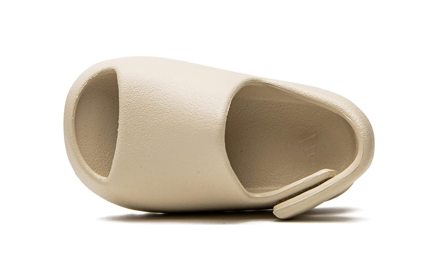 Детские сабо adidas originalsYeezy Slide Bone (миле-белые) — фото 6