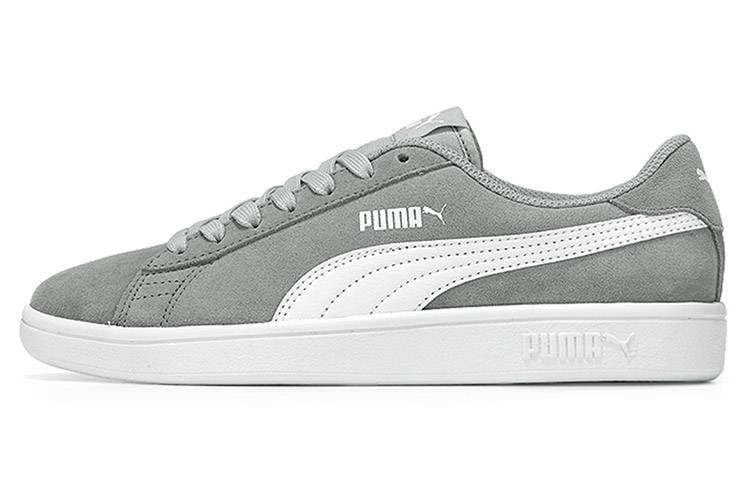Детские кеды PUMA Smash v2 Sd Jr (серые)