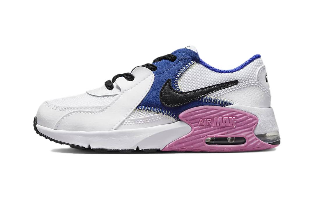 Детские кроссовки Nike Air Max Excee PS (бело-сине-розовые)
