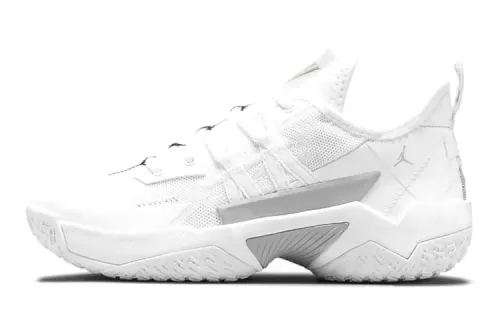Jordan One Take 2 Why Not Zer0.2 Low top Basketball Shoes White Unisex
