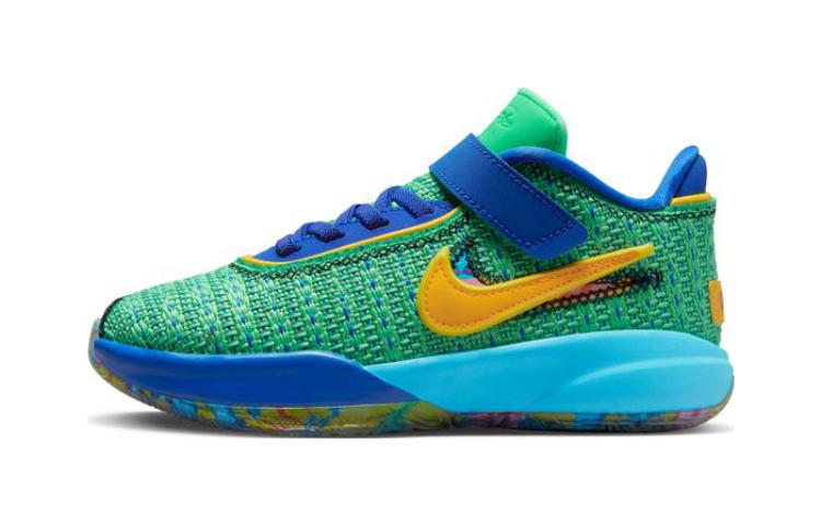 Детские кроссовки Nike LeBron 20 (зеленые)