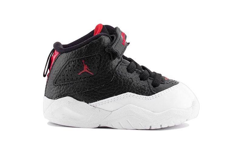 Детские кроссовки Jordan B'Loyal (черно-красный) — Чёрный / белый / красный — фото 3