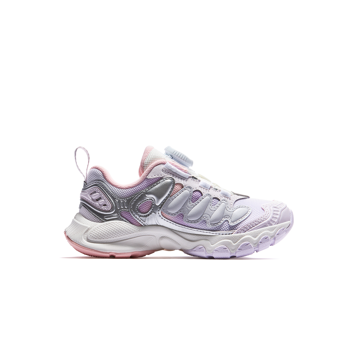 Детские кроссовки Fila KIDSHeritage-FHT RUFFLE SOUTH / (бежевые) — 黑/帆船蓝 淡紫色/兰花紫 奶白/深褐棕 消逝蓝/融合灰 黑/绽放粉 — фото 7