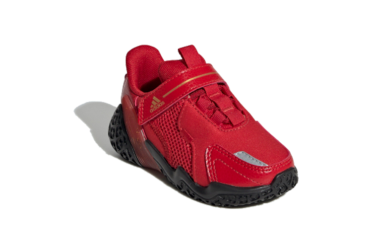 Детские кроссовки adidas 4Uture Rnr El I (красный) — фото 4