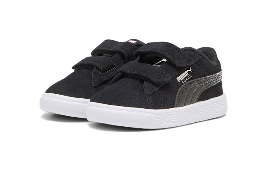 Детские кеды PUMA Suede (черно-белые) — фото 3