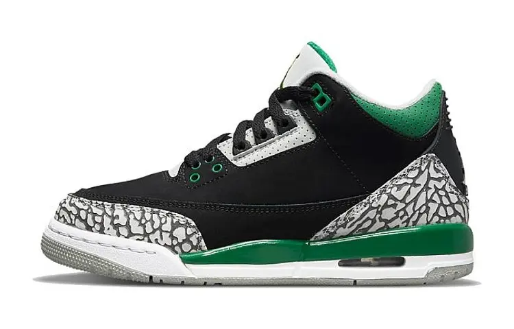 Jordan 3 Retro Pine Green GS