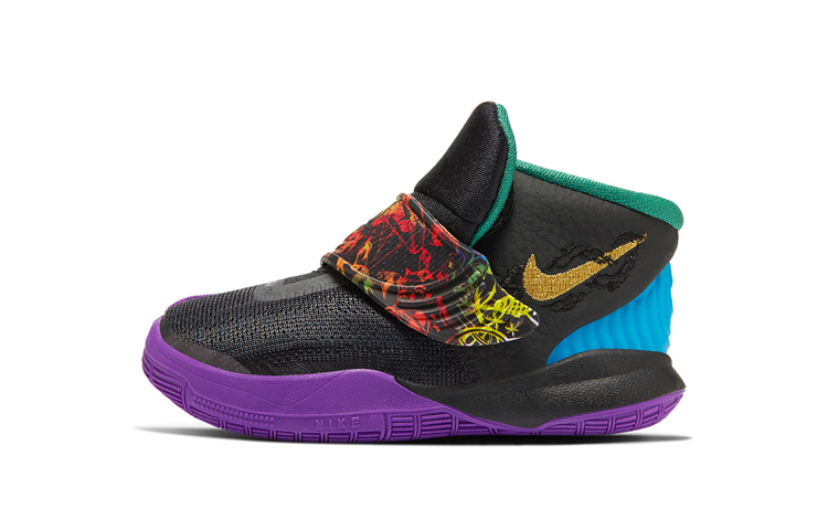 Кроссовки Nike Nike Kyrie 6 CNY 6 (сине-фиолетовые)