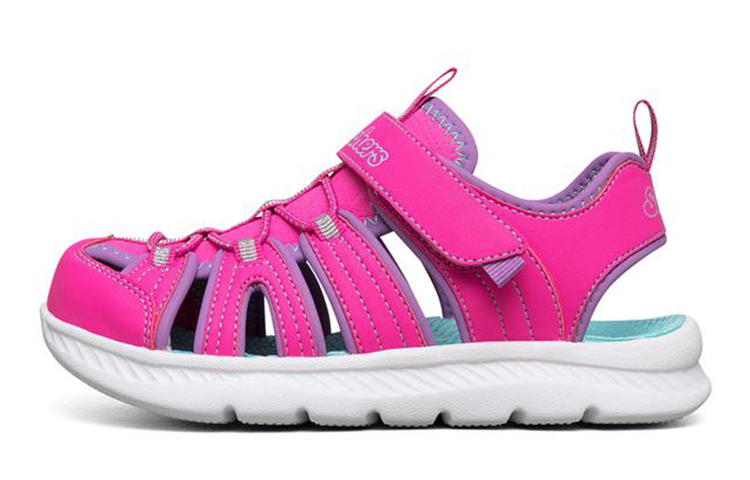 Детские сандалии Skechers C-Flex Sandal 2.0 (розовые)