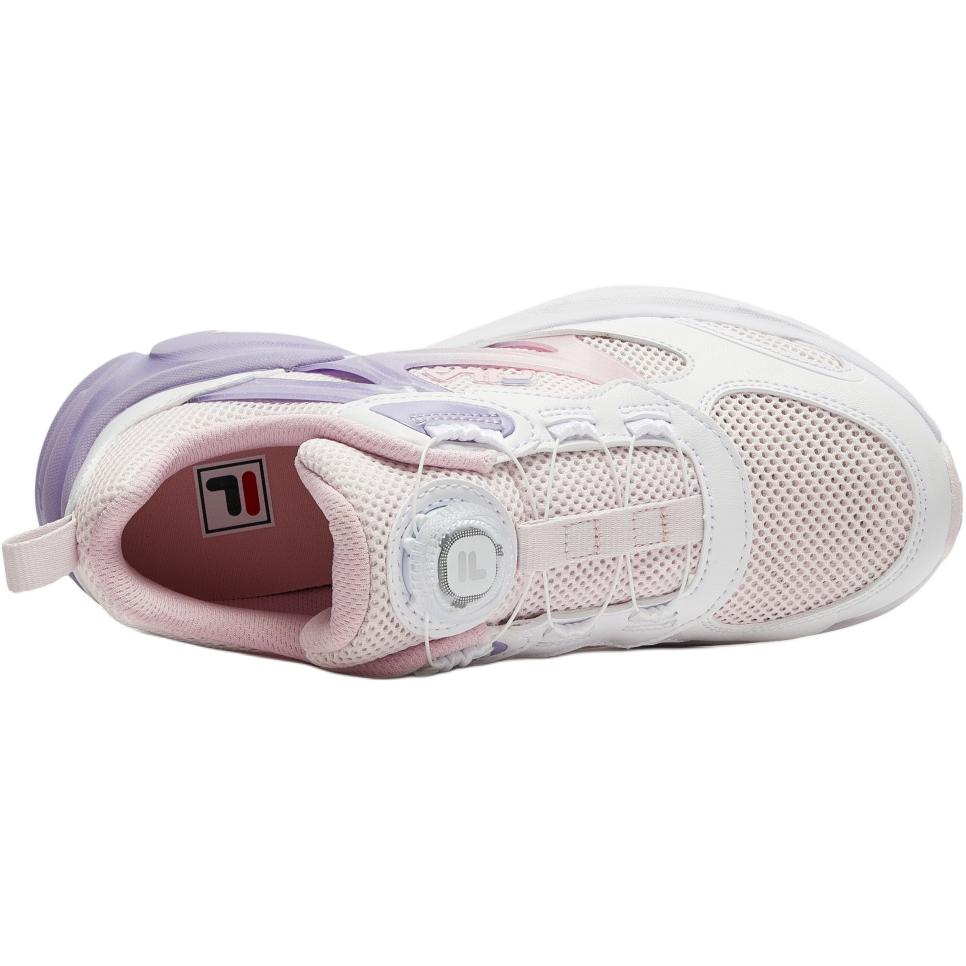Детские кроссовки Fila Kids Recharge (розово-белые) — фото 5