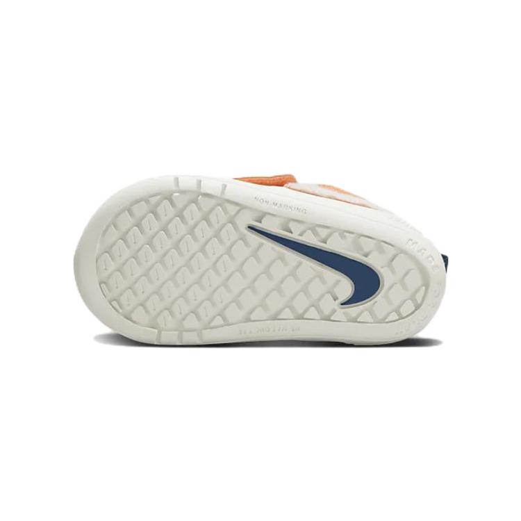 Детские кроссовки Nike Pico 5 Lil (бело-оранжевые) — фото 8