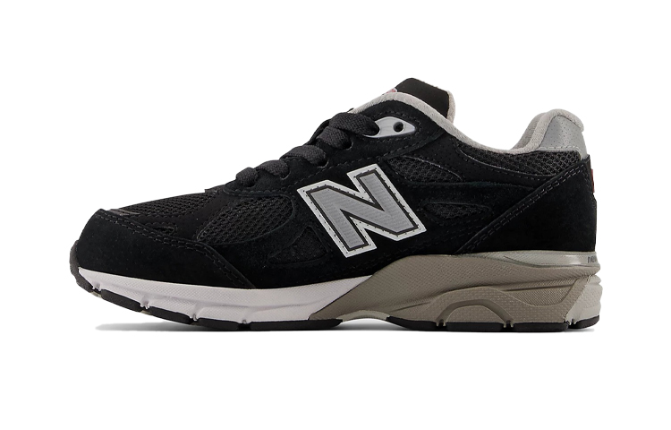 Детские кроссовки New Balance 990 V3 (угольно-черные)