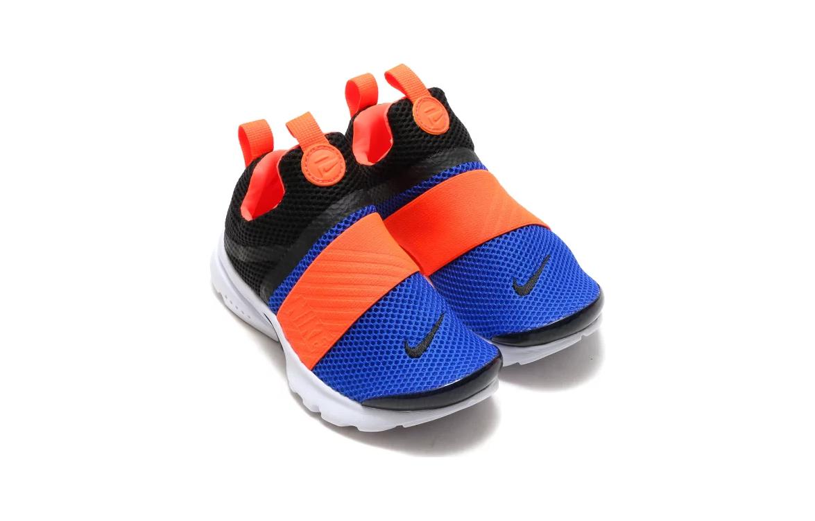 Детские кроссовки Nike Presto Extreme (черныйоранжевыйсиний) — Чёрныйоранжевыйсиний — фото 4