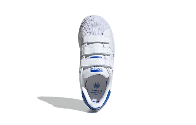 Кеды adidas originals Cf C (бело-синие) — фото 6