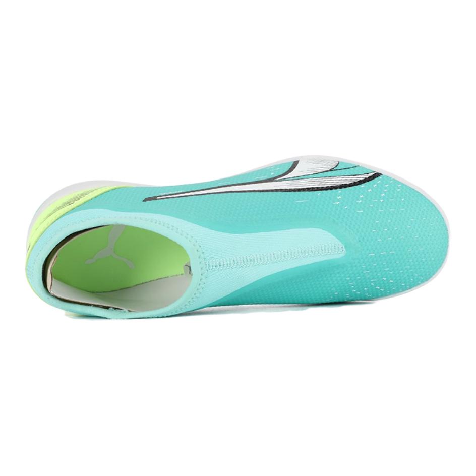 Детские бутсы PUMA Ultra Pro PU (синийбелый) — фото 3