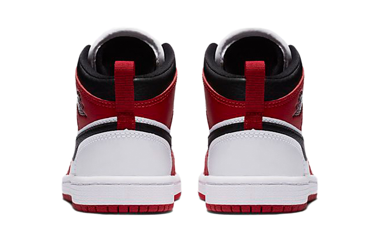 Детские кроссовки Jordan Air Jordan 1 Chicago (бело-красные) — фото 7