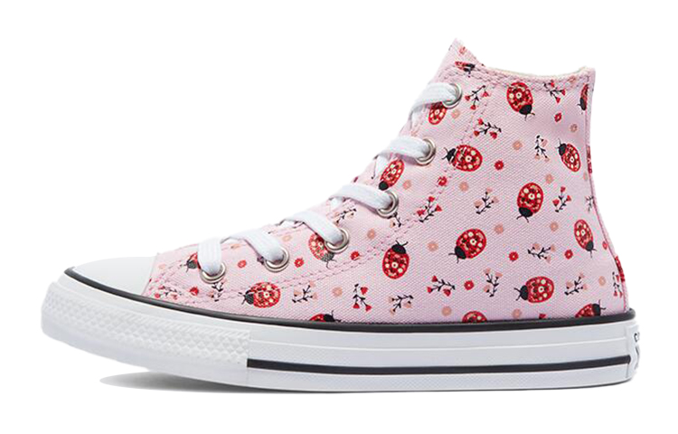 Кеды Converse (розово-белые)