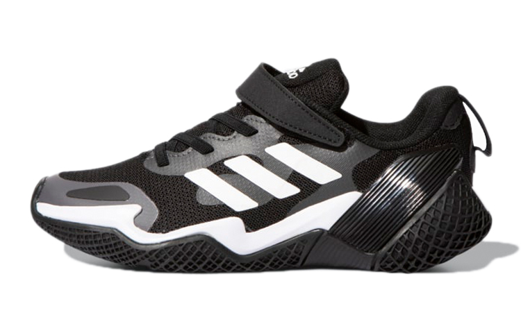 Кроссовки adidas 4Uture Runner Sport K (черно-белые)