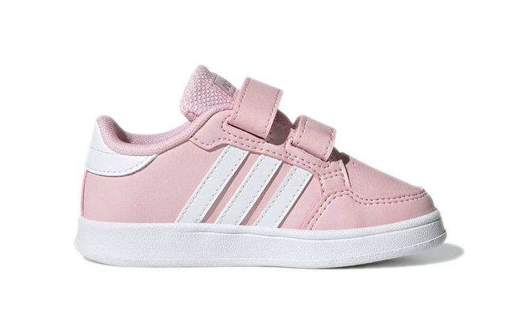 Детские кеды adidas Breaknet (розово-белые) — Розовый / белый — фото 4