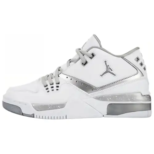 Jordan Flight 23 Low top Basketball Shoes Gray White Unisex
