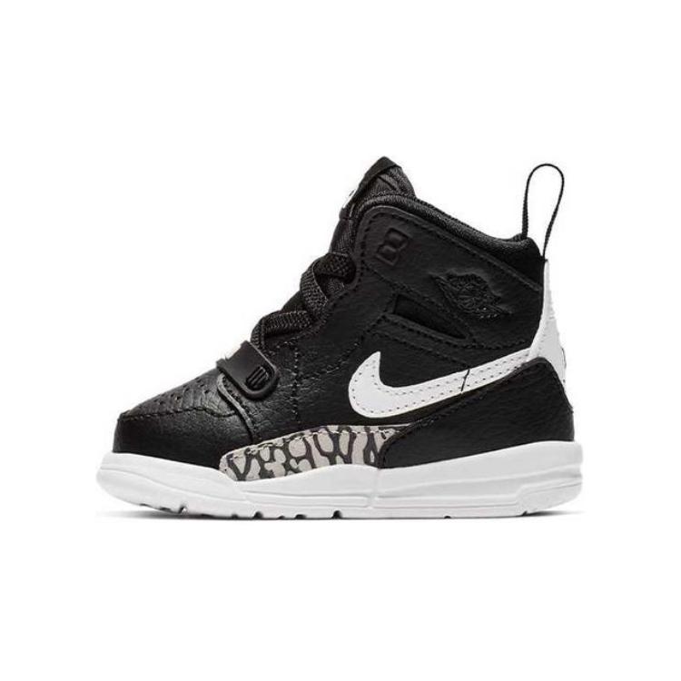 Детские кроссовки Jordan Legacy 312 Air Jordan (черно-белые) — фото 4